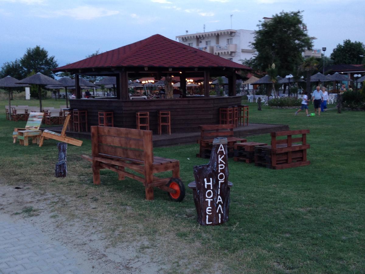 Hotel Akrogiali โครินอส ภายนอก รูปภาพ